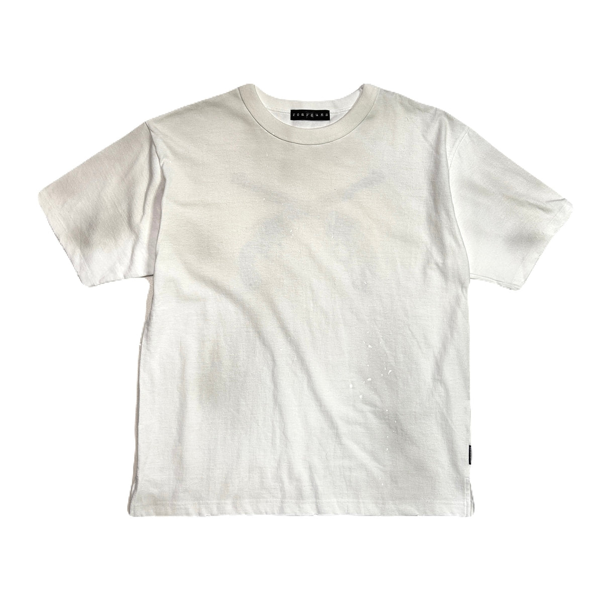 CROSSGUN METAL T-SHIRT / WHITE