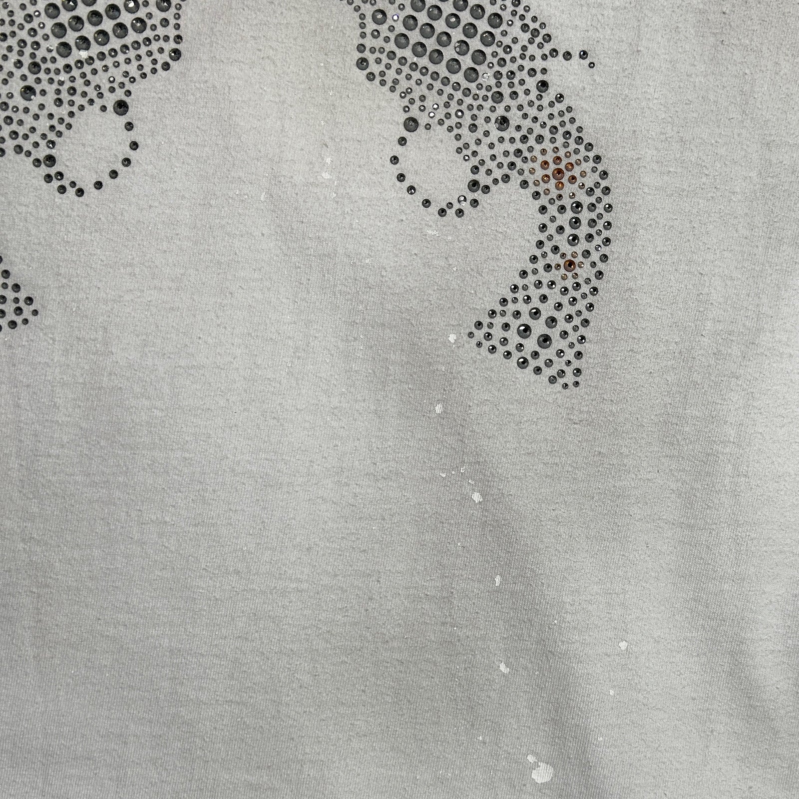 画像をギャラリービューアに読み込む, CROSSGUN CRYSTAL T-SHIRT / WHITE