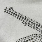 CROSSGUN CRYSTAL T-SHIRT / WHITE
