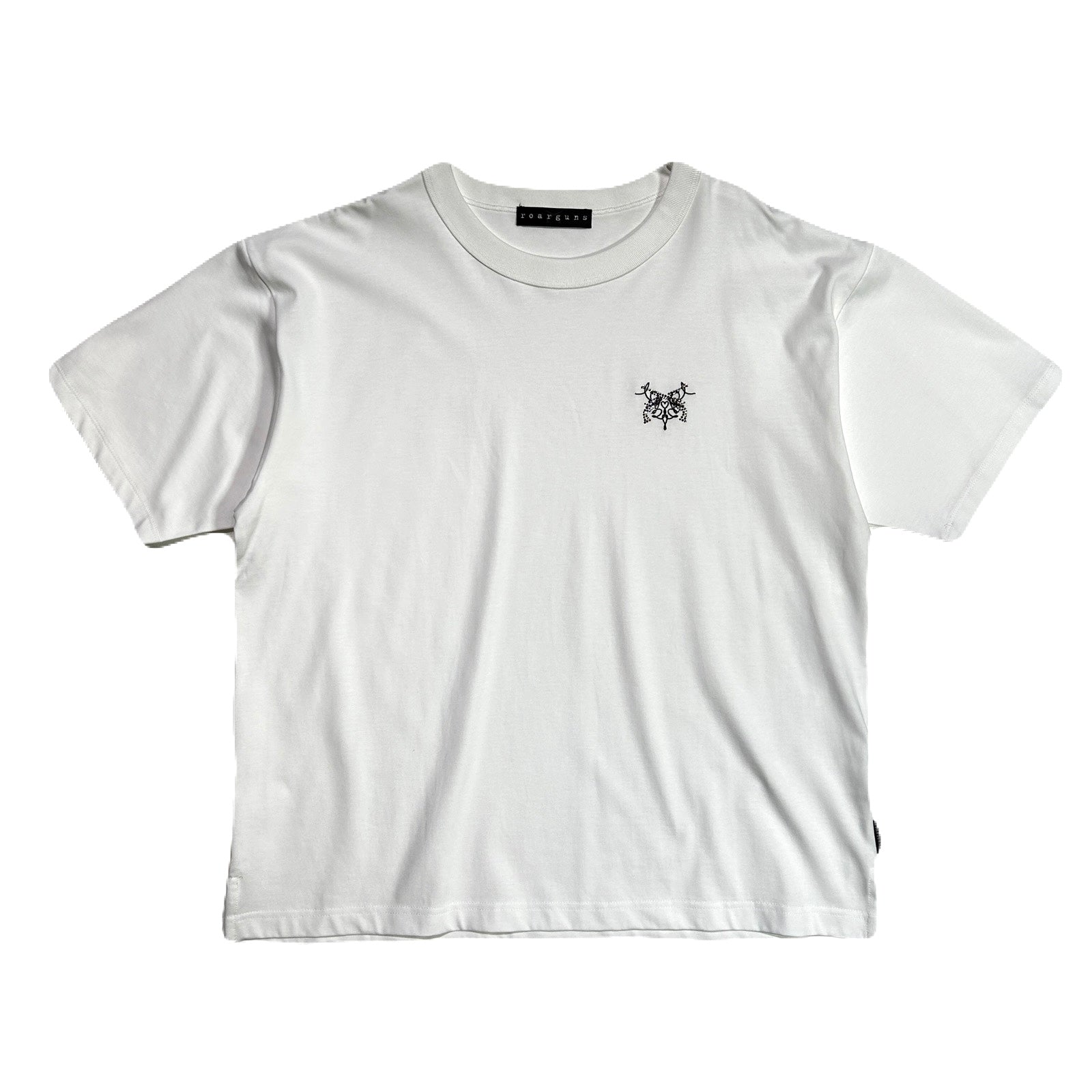 画像をギャラリービューアに読み込む, CROSSGUN EMBROIDERY x CRYSTAL T-SHIRT / WHITE