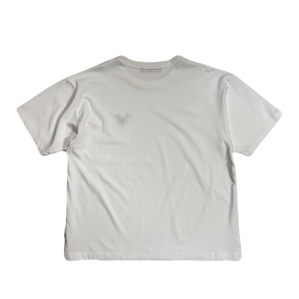 画像をギャラリービューアに読み込む, CROSSGUN EMBROIDERY x CRYSTAL T-SHIRT / WHITE