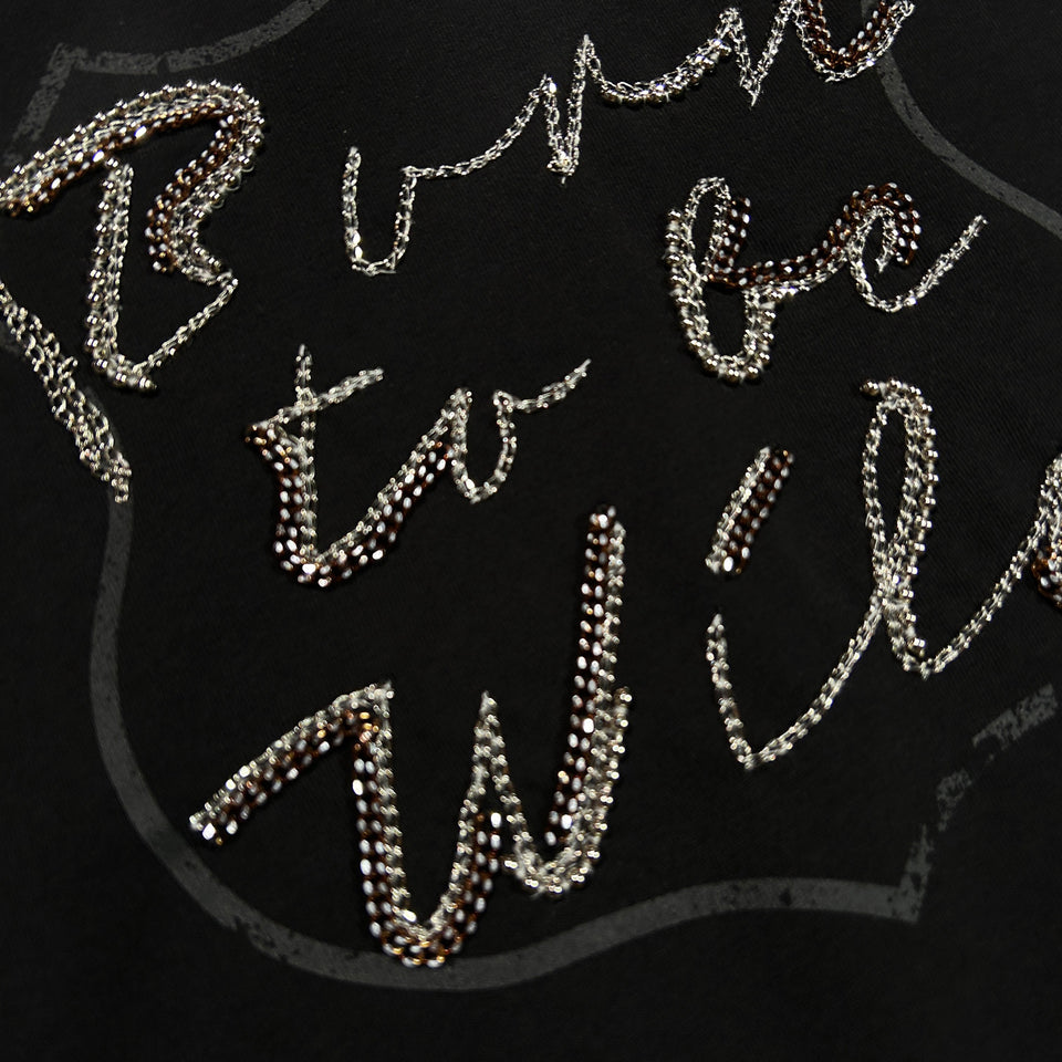 画像をギャラリービューアに読み込む, BORN TO BE WILD T-SHIRT / BLACK