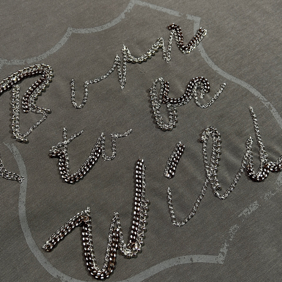 画像をギャラリービューアに読み込む, BORN TO BE WILD T-SHIRT / GRAY