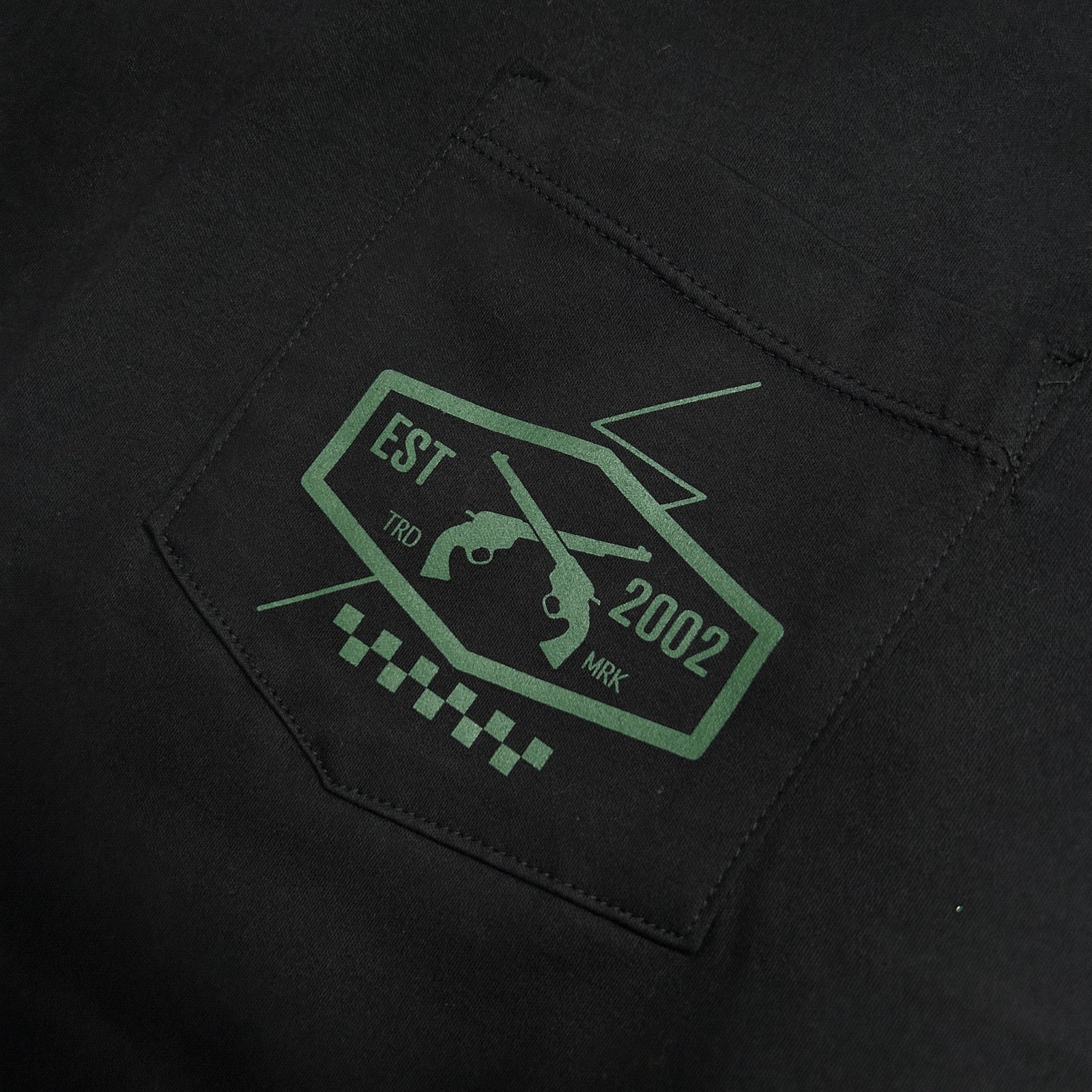 画像をギャラリービューアに読み込む, CHECKER FLAG L/S T-SHIRT / BLACK