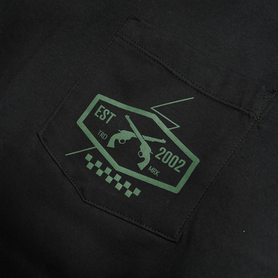 画像をギャラリービューアに読み込む, CHECKER FLAG L/S T-SHIRT / BLACK