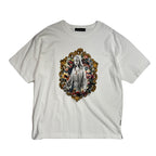 MARIA INKJET T-SHIRT / WHITE