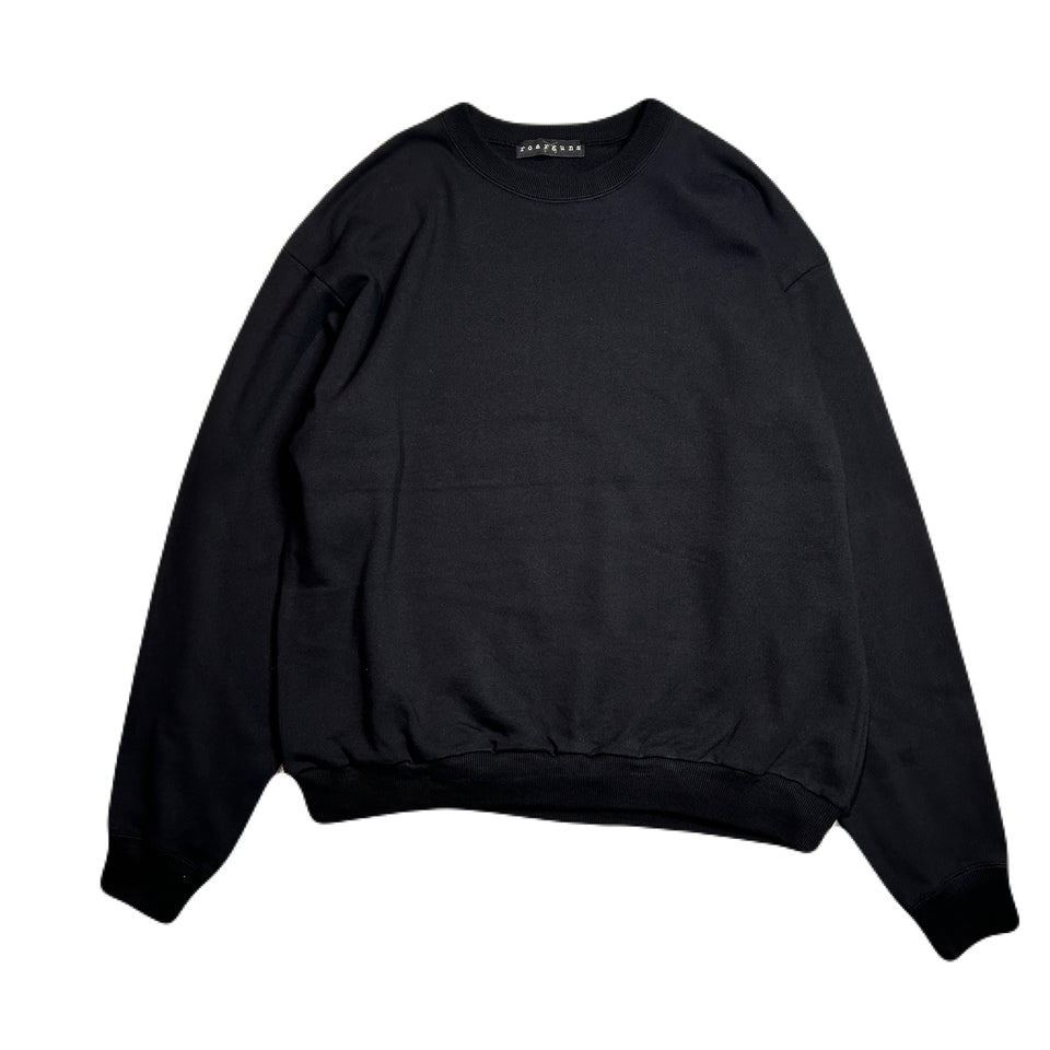 Load image into Gallery viewer, BALL CHAIN CROSSGUN EMBROIDERY SWEAT / BLACK