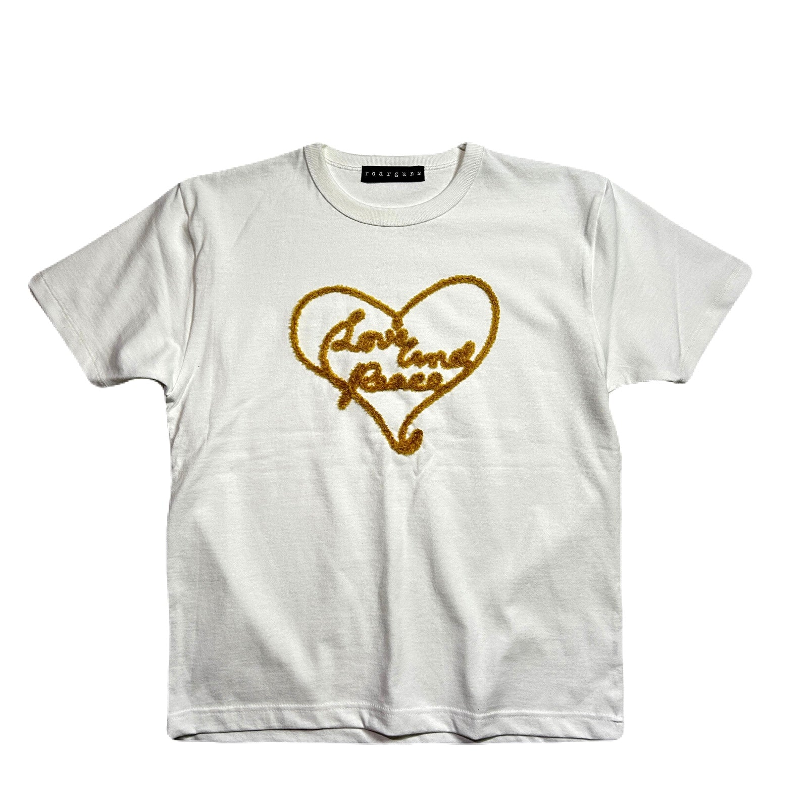 画像をギャラリービューアに読み込む, WOMENS HEART YARN T-SHIRT / WHITE