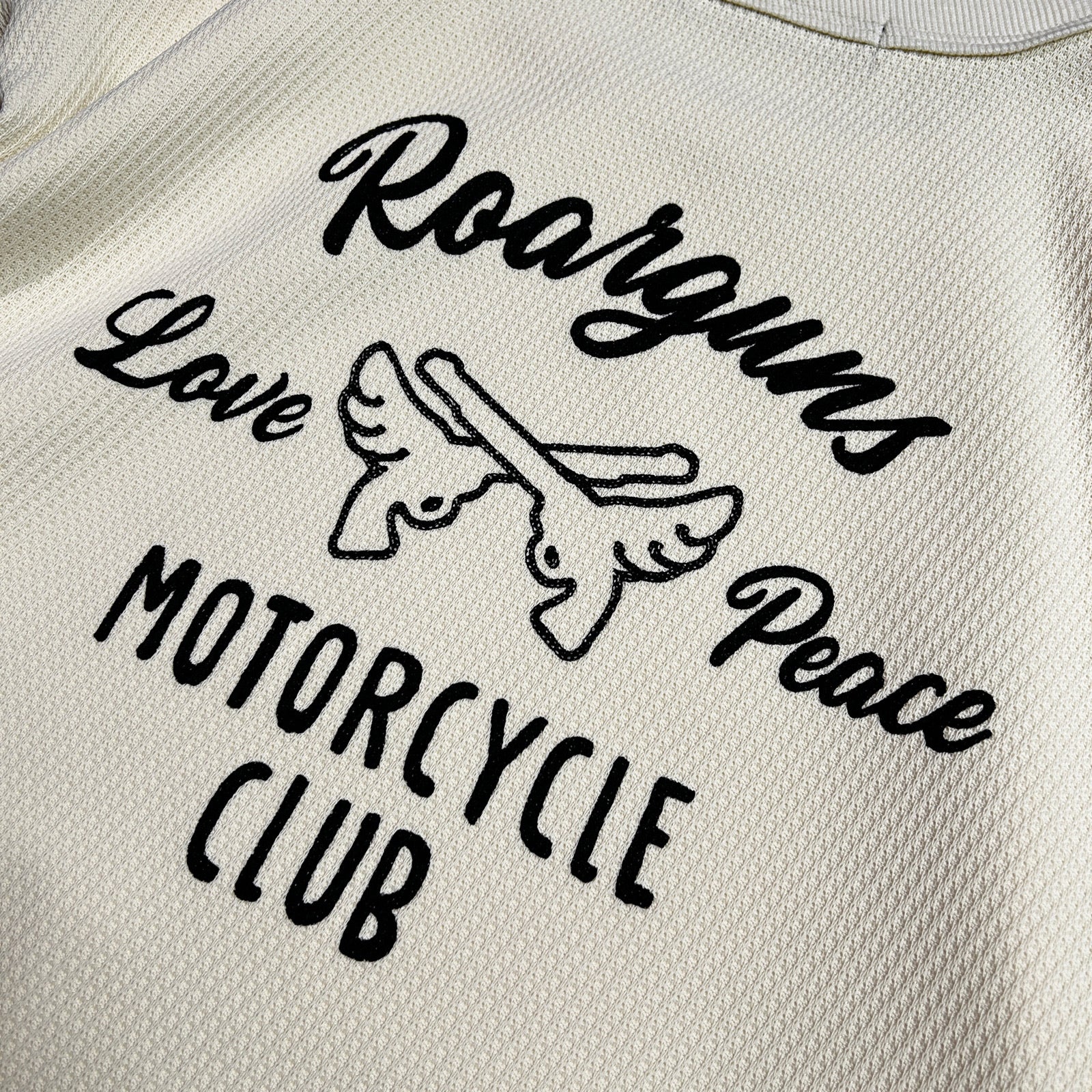 Load image into Gallery viewer, MOTOR CYCLE PRINT JERSEY T / OFF WHITE
