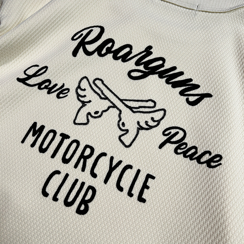 Load image into Gallery viewer, MOTOR CYCLE PRINT JERSEY T / OFF WHITE