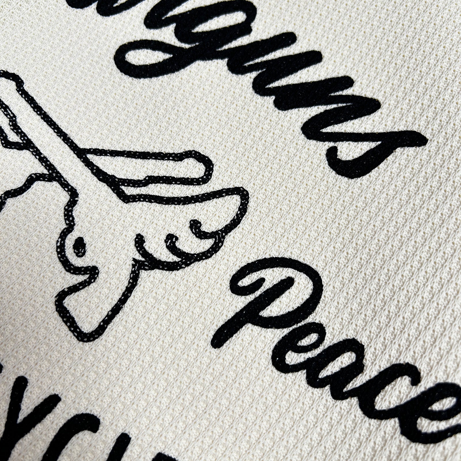 Load image into Gallery viewer, MOTOR CYCLE PRINT JERSEY T / OFF WHITE