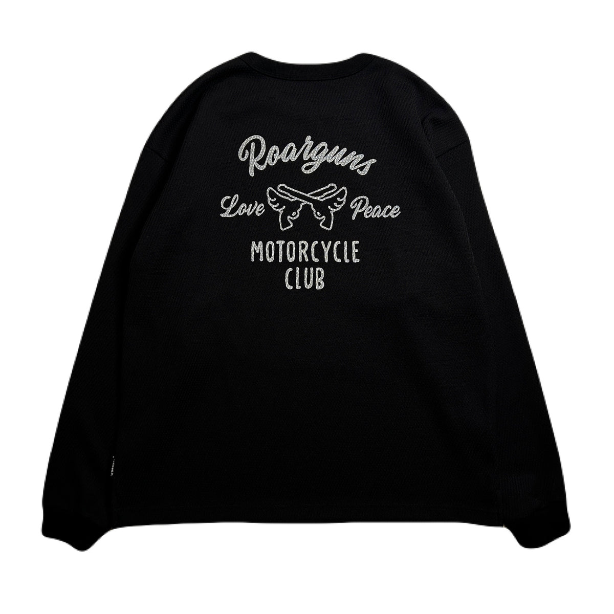 MOTOR CYCLE PRINT JERSEY T / BLACK