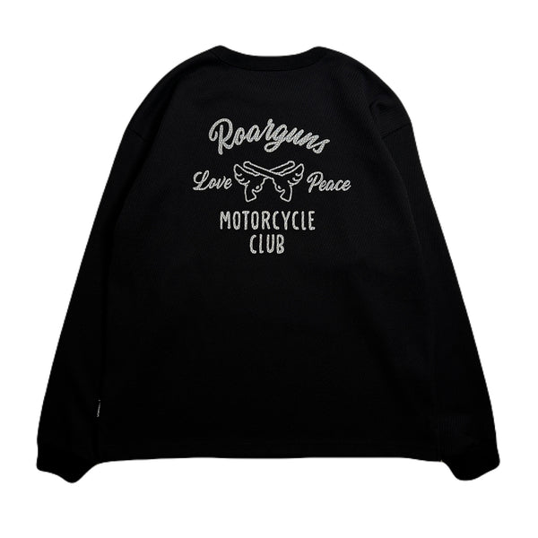 MOTOR CYCLE PRINT JERSEY T / BLACK