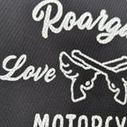 MOTOR CYCLE PRINT JERSEY T / BLACK