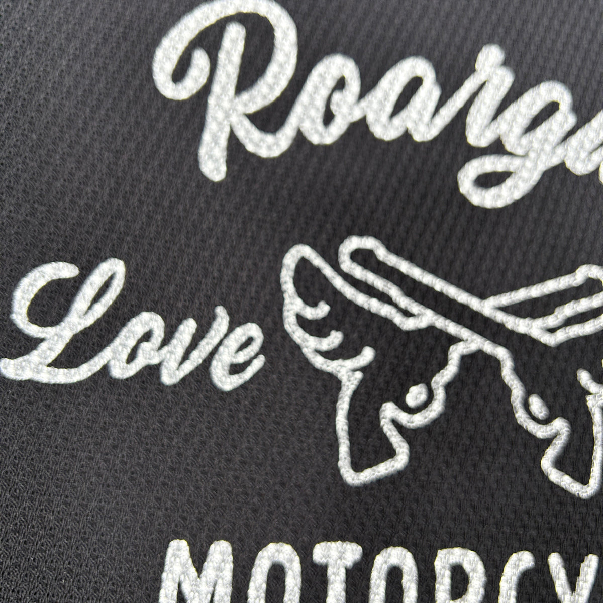 MOTOR CYCLE PRINT JERSEY T / BLACK
