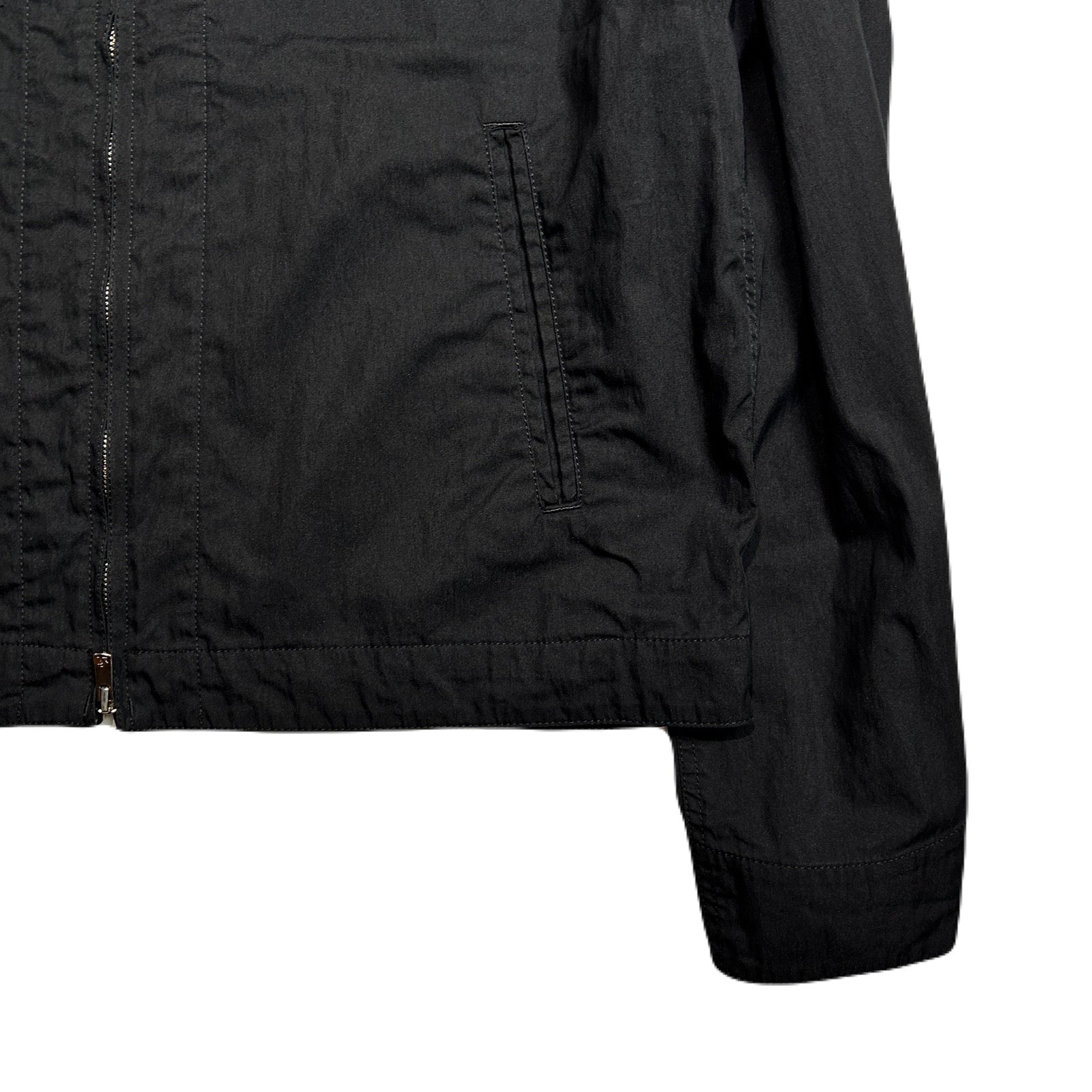 Load image into Gallery viewer, COTTON NYLON GABADINE JACKET / BLACK
