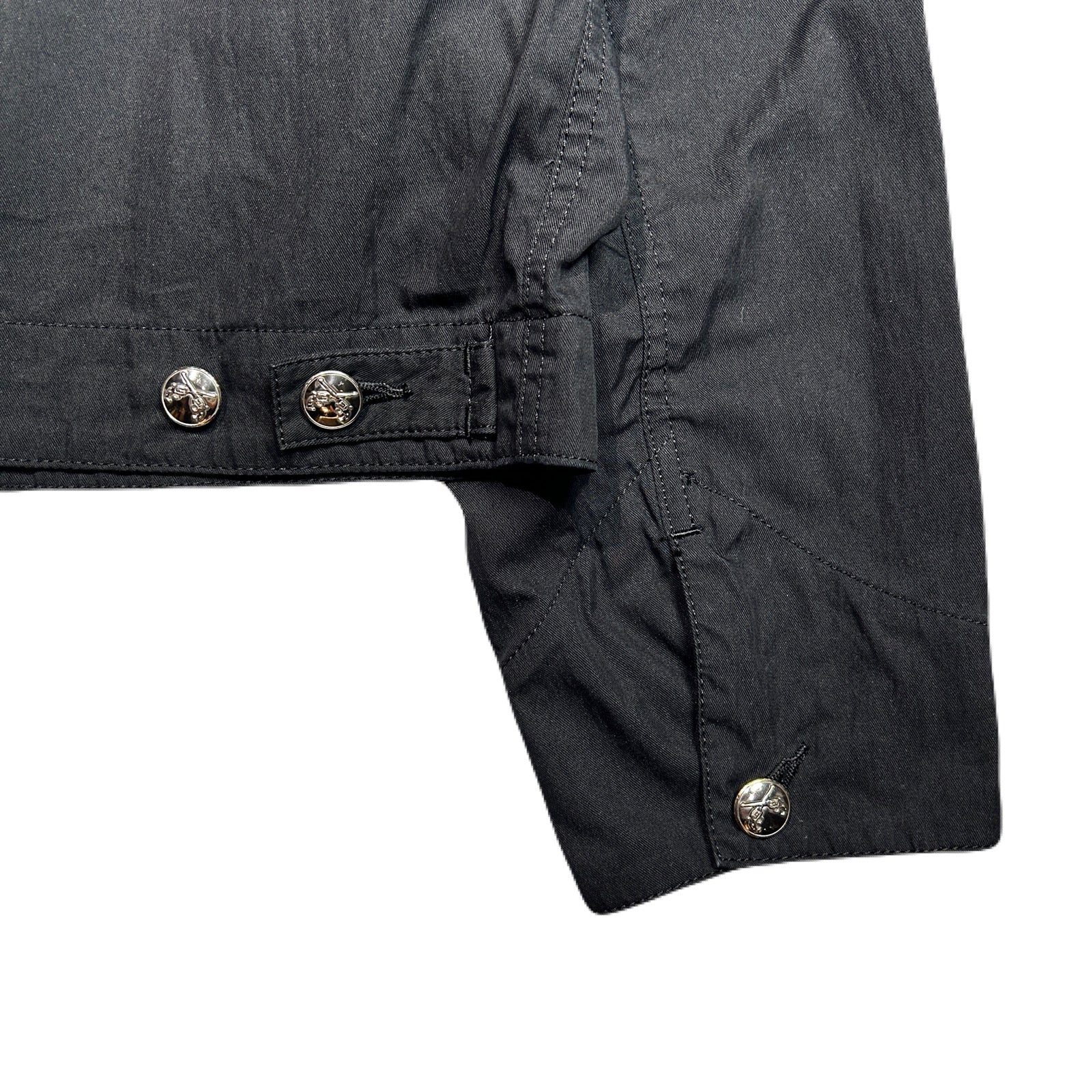 Load image into Gallery viewer, COTTON NYLON GABADINE JACKET / BLACK