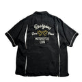 BOWLING SHIRT EMBROIDERY/ BLACK