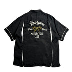 BOWLING SHIRT EMBROIDERY/ BLACK