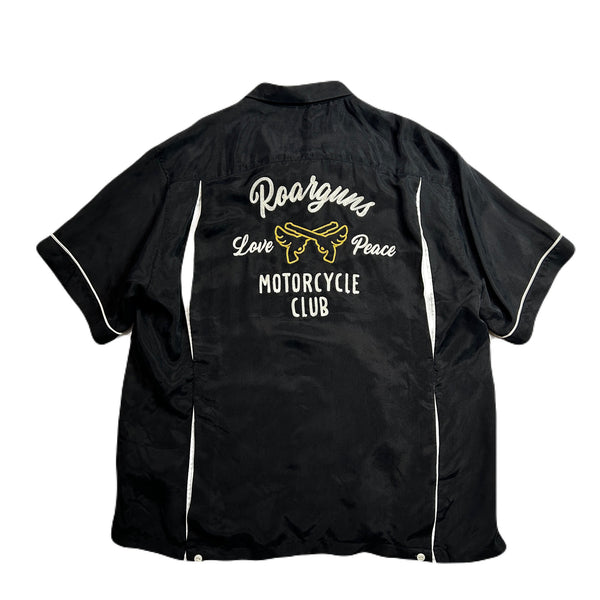 BOWLING SHIRT EMBROIDERY/ BLACK
