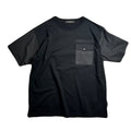 EAGLE EMBROIDERY T-SHIRT / BLACK