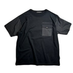 EAGLE EMBROIDERY T-SHIRT / BLACK