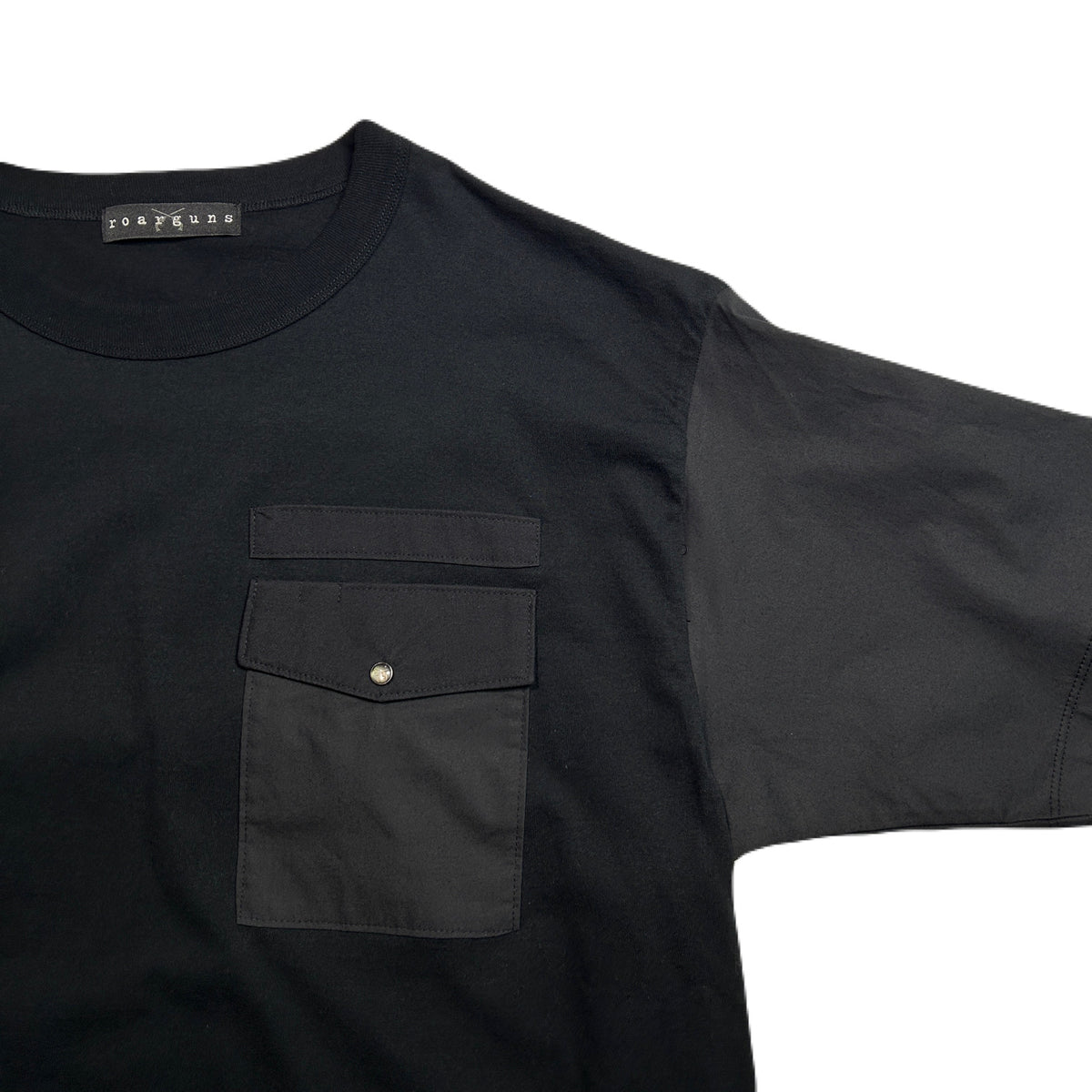 EAGLE EMBROIDERY T-SHIRT / BLACK