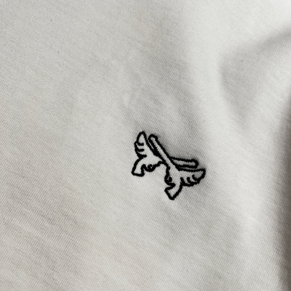 Load image into Gallery viewer, WING CROSSGUN MOTORCYCLECLUB L/S T-SHIRT / WHITE