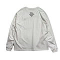 WING CROSSGUN MOTORCYCLECLUB L/S T-SHIRT / WHITE