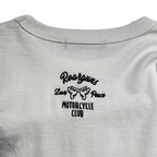 WING CROSSGUN MOTORCYCLECLUB L/S T-SHIRT / WHITE