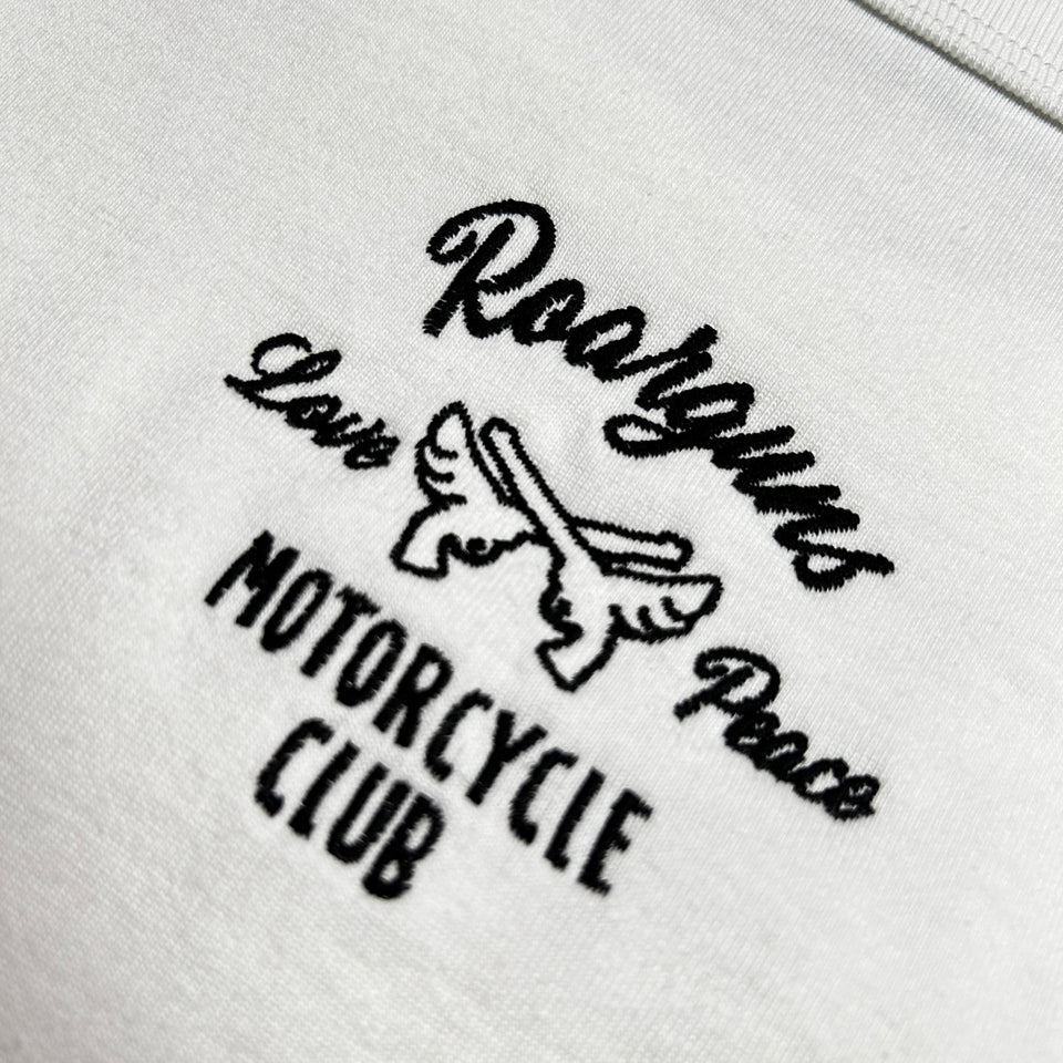Load image into Gallery viewer, WING CROSSGUN MOTORCYCLECLUB L/S T-SHIRT / WHITE
