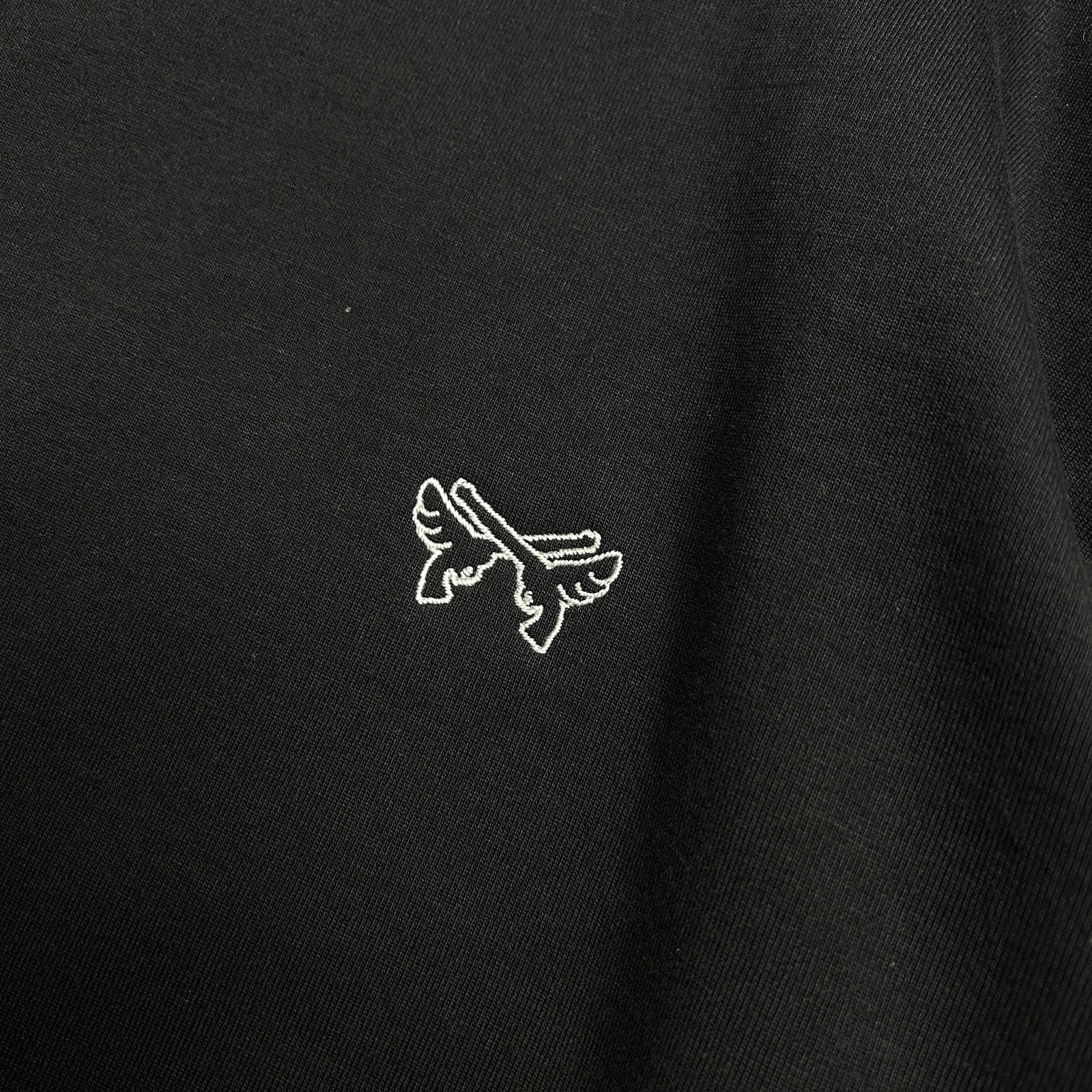 Load image into Gallery viewer, WING CROSSGUN MOTORCYCLECLUB L/S T-SHIRT / BLACK