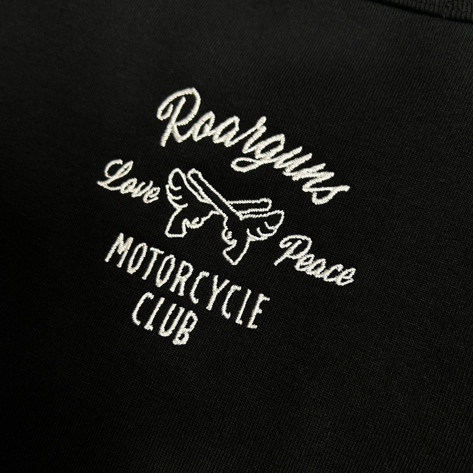 Load image into Gallery viewer, WING CROSSGUN MOTORCYCLECLUB L/S T-SHIRT / BLACK