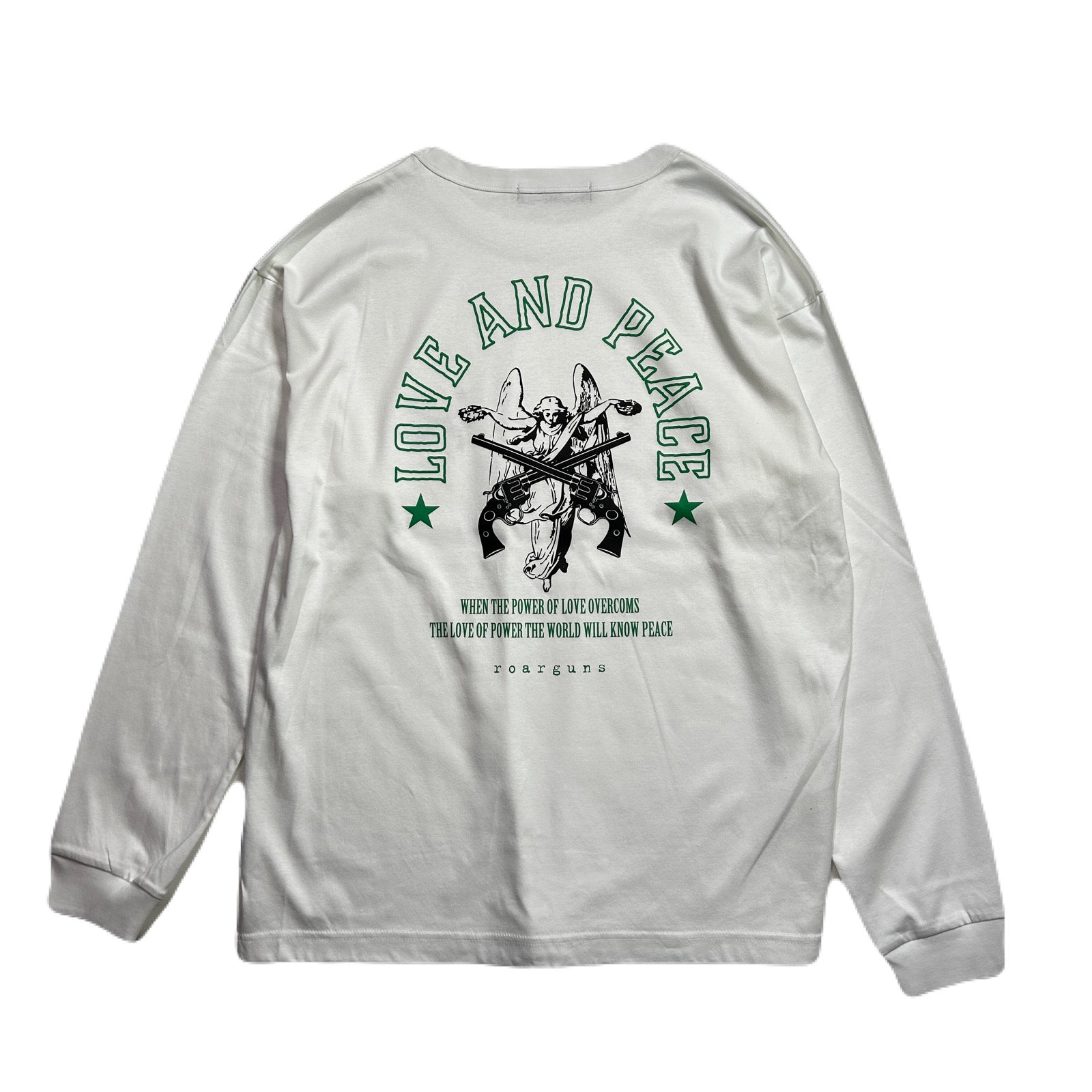 画像をギャラリービューアに読み込む, ANGEL CROSSGUN L/S T-SHIRT / WHITE