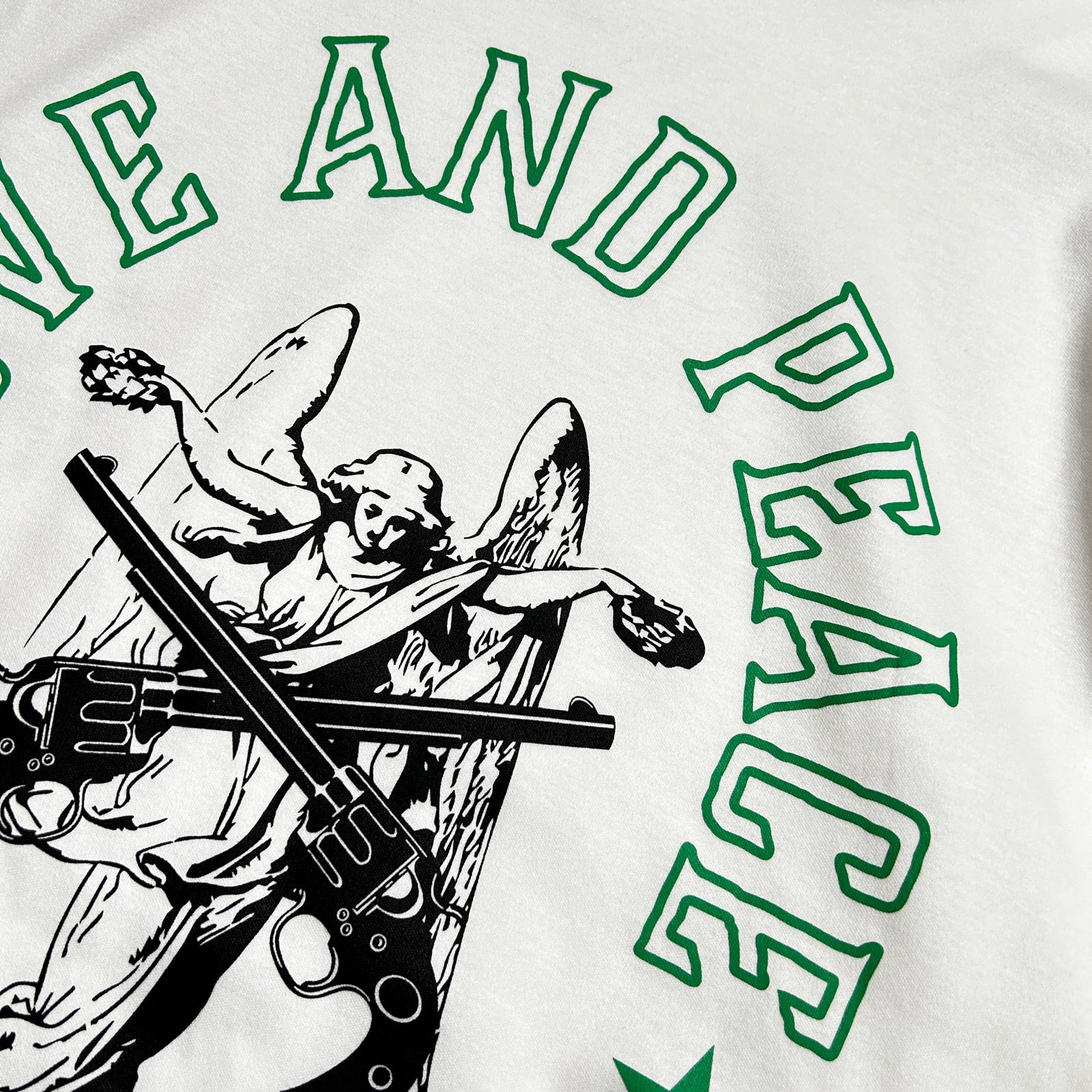 画像をギャラリービューアに読み込む, ANGEL CROSSGUN L/S T-SHIRT / WHITE