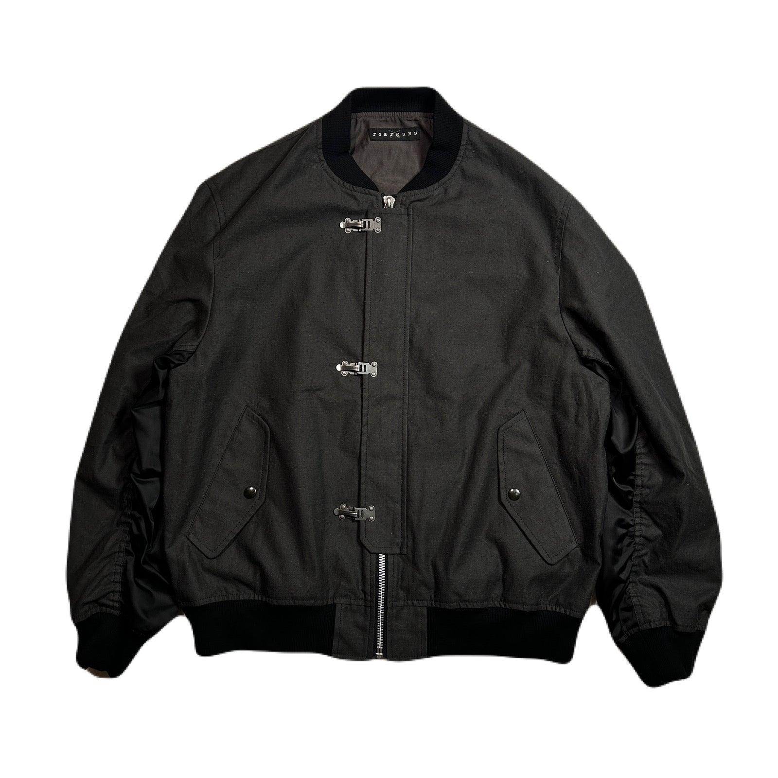 将图片加载到图库查看器，ORGANIC COTTON MA-1 CRYSTAL / C.GRAY