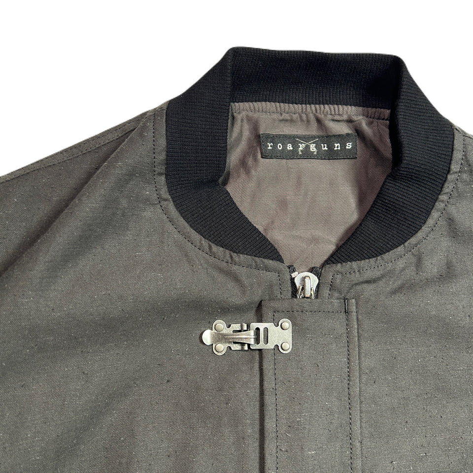 将图片加载到图库查看器，ORGANIC COTTON MA-1 CRYSTAL / C.GRAY