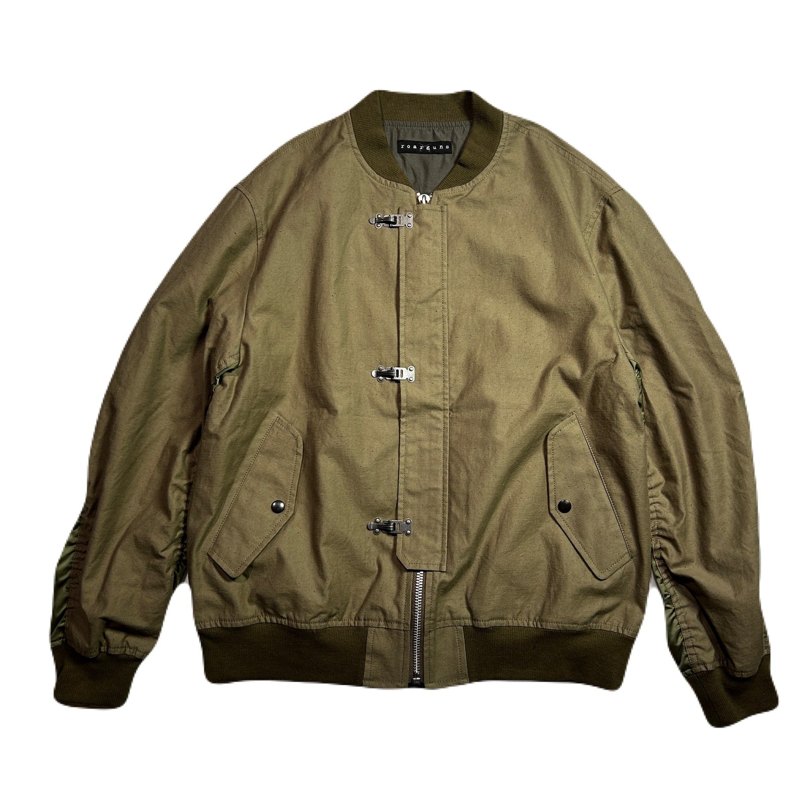 Load image into Gallery viewer, ORGANIC COTTON MA-1 CRYSTAL / KHAKI
