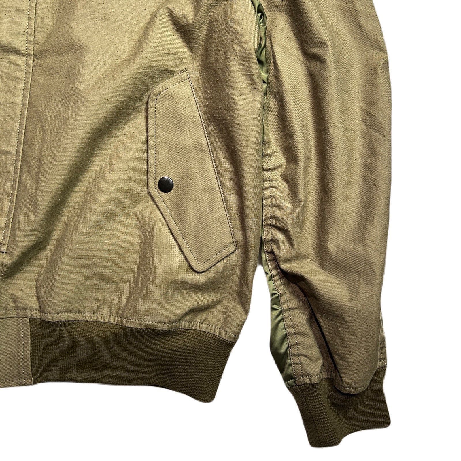 Load image into Gallery viewer, ORGANIC COTTON MA-1 CRYSTAL / KHAKI