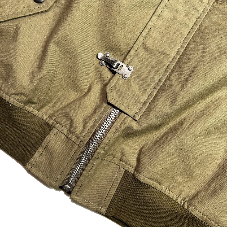 Load image into Gallery viewer, ORGANIC COTTON MA-1 CRYSTAL / KHAKI