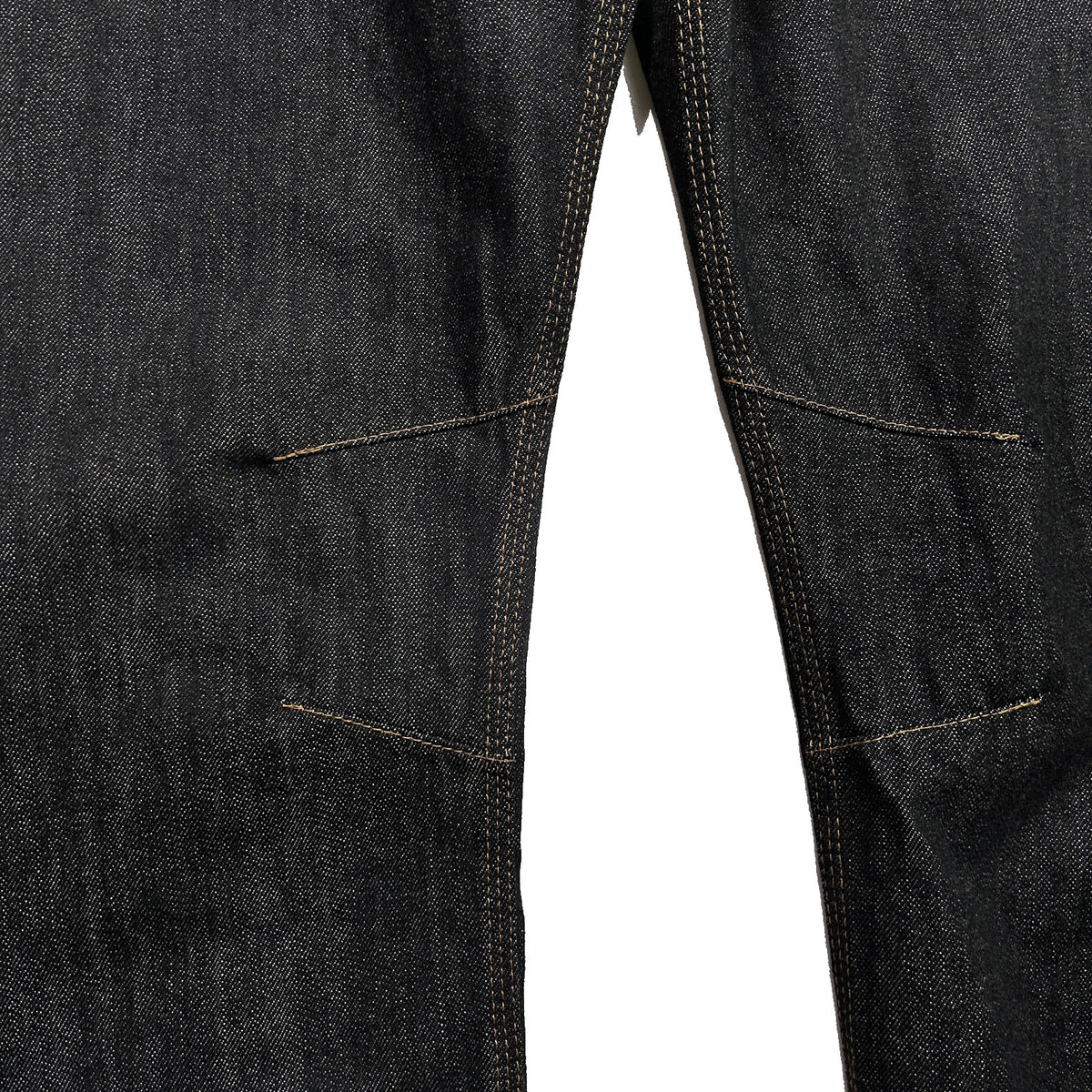 ONE WASH SELVEDGE DENIM PANTS / BLACK