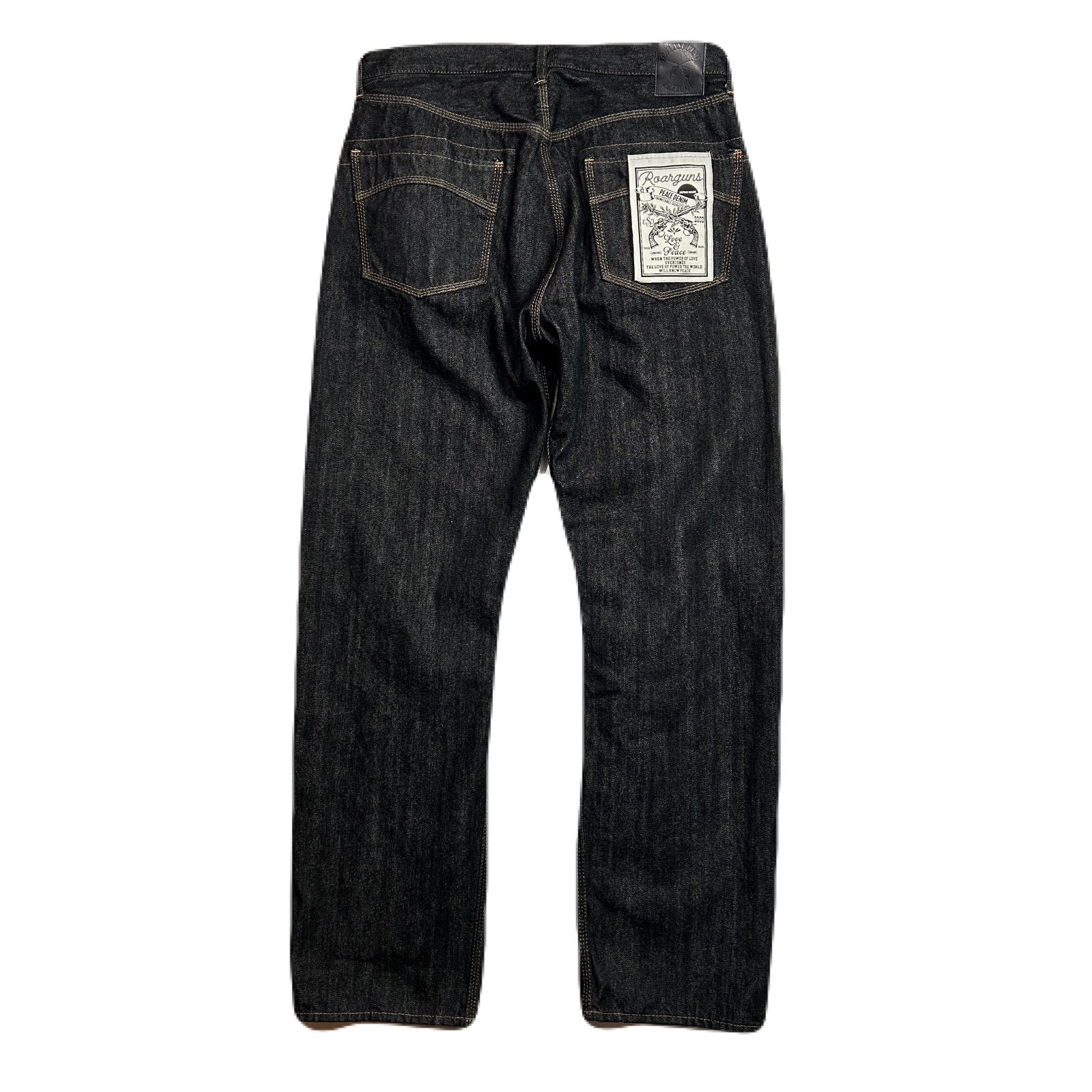 Load image into Gallery viewer, ONE WASH SELVEDGE DENIM PANTS / BLACK