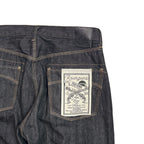 ONE WASH SELVEDGE DENIM PANTS / BLACK
