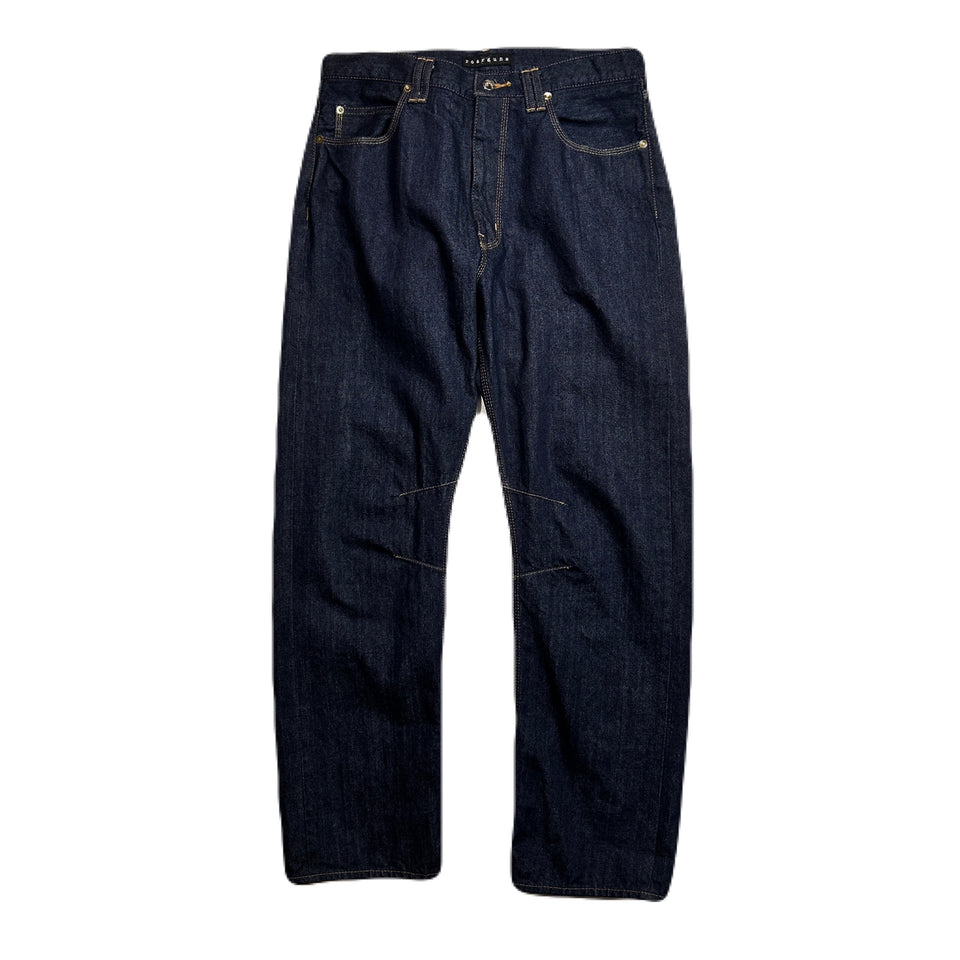 Load image into Gallery viewer, ONE WASH SELVEDGE DENIM PANTS / INDIGO