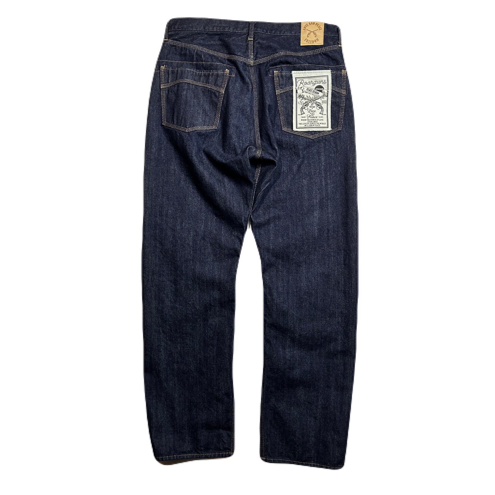 Load image into Gallery viewer, ONE WASH SELVEDGE DENIM PANTS CROSSGUN / INDIGO