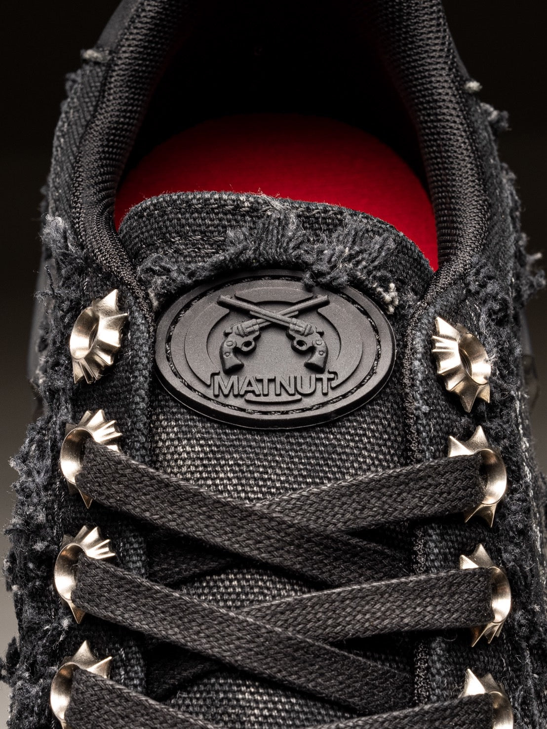 将图片加载到图库查看器，MATNUT x roarguns SNEAKERS / BLACK*WHITE