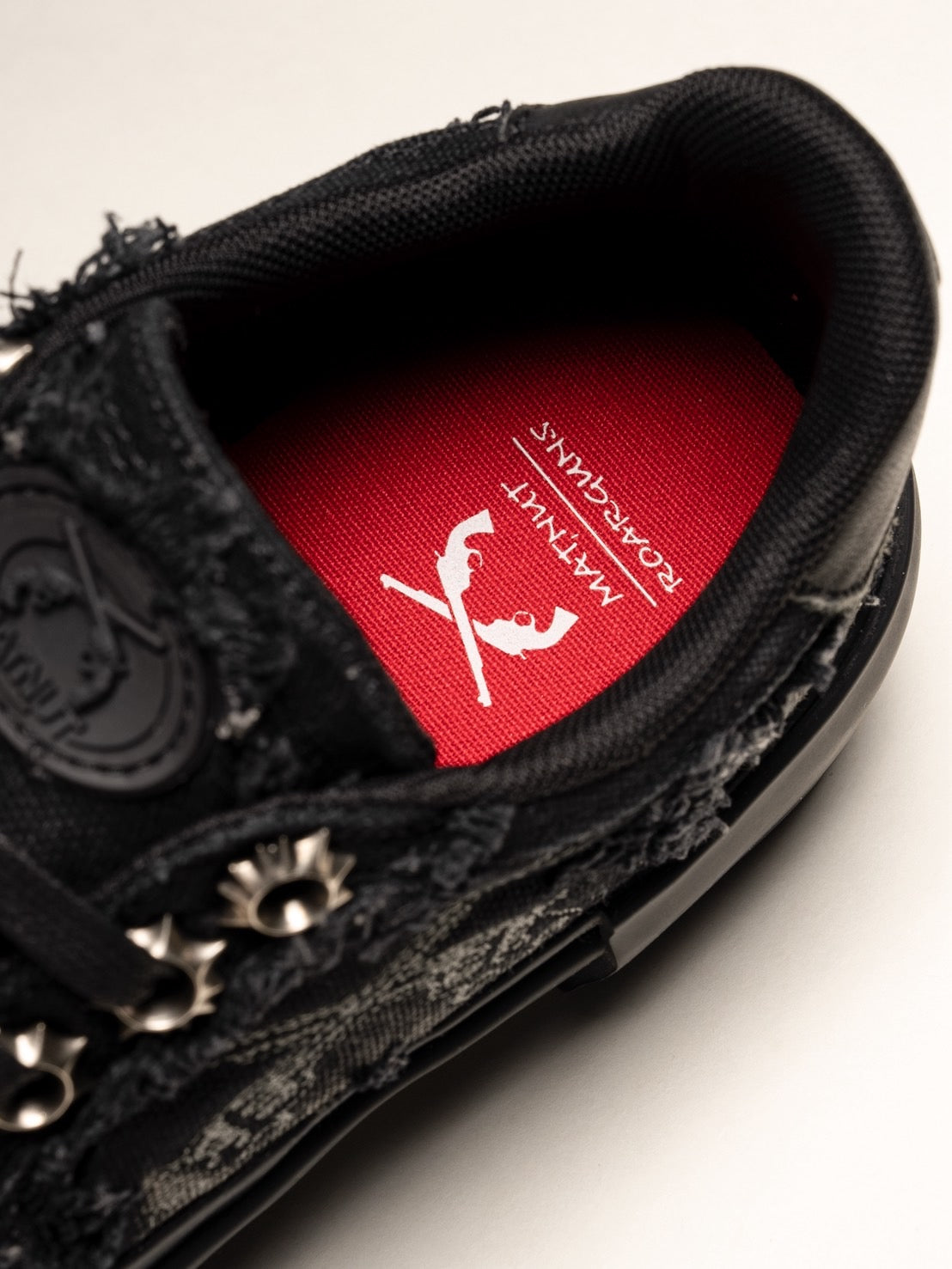 将图片加载到图库查看器，MATNUT x roarguns SNEAKERS / BLACK*BLACK