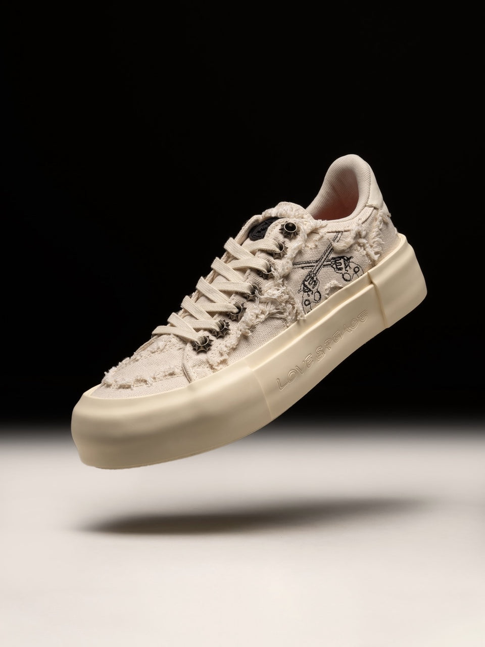 画像をギャラリービューアに読み込む, MATNUT x roarguns SNEAKERS / WHITE*WHITE