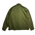 DUCK MILITARY SHIRT JACKET / KHAKI