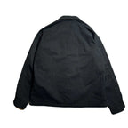 DUCK MILITARY SHIRT JACKET / BLACK